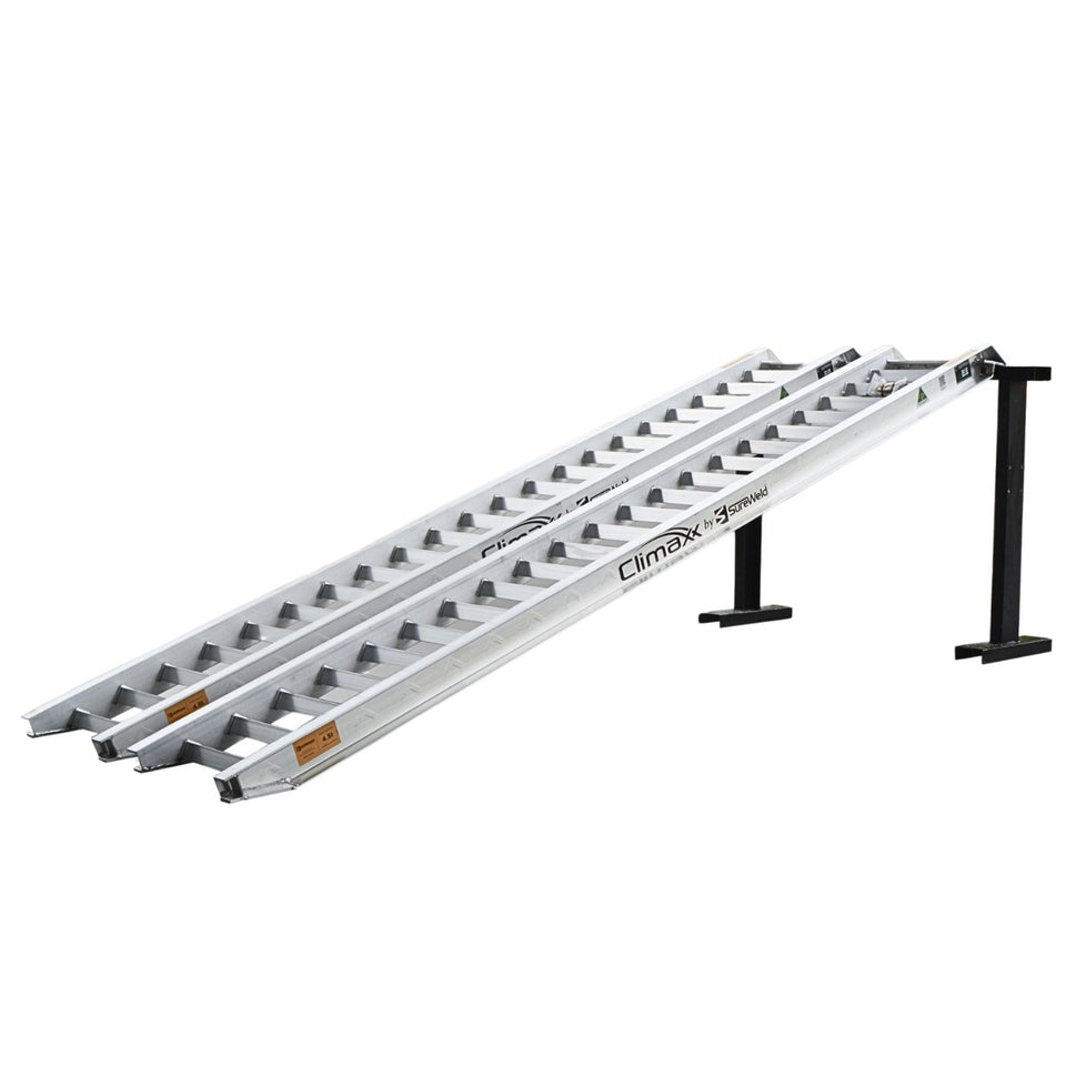 Sureweld Track Series Aluminium Loading Ramps - for Steel Tracks