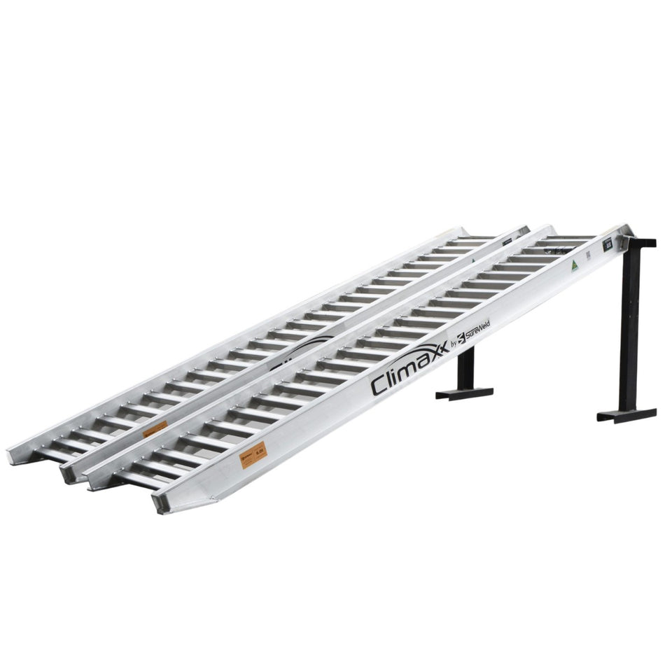 Sureweld Track Series Aluminium Loading Ramps - for Steel Tracks