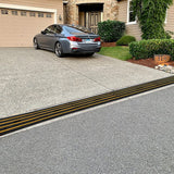 Car Driveway Curb Ramp Rubber 10,000 Kg Industrial Capacity